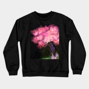 Cherry Blossom Japanese Artwork Crewneck Sweatshirt